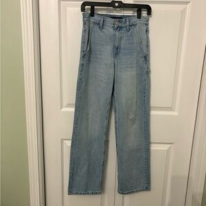 Aeropostale Sky Blue Straight Leg Jeans